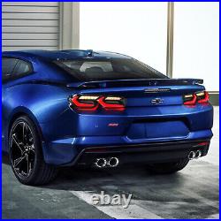 LED Tail Lights for Chevrolet Camaro Chevy 2019-2024 Sequential Red Rear Lamps