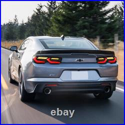 LED Tail Lights for Chevrolet Camaro Chevy 2019-2024 Sequential Red Rear Lamps