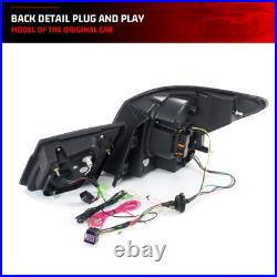 LED Tail Lights for Chevrolet Chevy Cruze 2010-2015 Black Rear Lamps Assembly