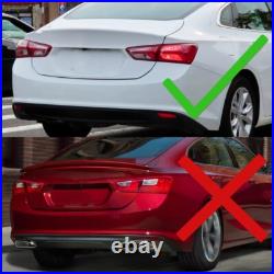 LED Tail Lights for Chevrolet Chevy Malibu 2019-2024 Black Rear Lamps Assembly
