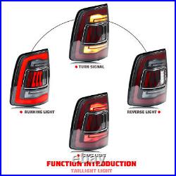 LED Tail Lights for Dodge Ram 2009-2018 4th GEN Sequential Lamps Clear