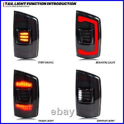LED Tail Lights for Dodge Ram 3rd Gen 2002-2005 Sequential Signal Rear Lamps