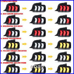 LED Tail Lights for Ford Mustang 2005-2009 S-197 5th Gen Sequential Rear Lamps