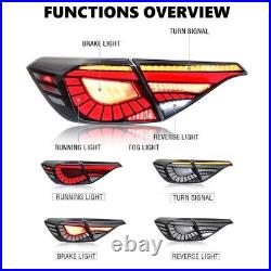 LED Tail Lights for Honda Civic Sedan 2022-2023 11th Gen Clear Lens Rear Lights
