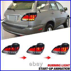 LED Tail Lights for Lexus RX300 1999-2003 Dynamic Signal Rear Lamps Assembly