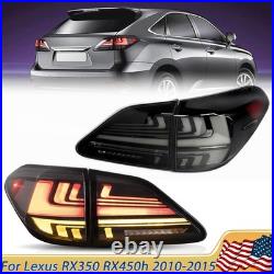 LED Tail Lights for Lexus RX350 RX450 2010-2015 Clear Rear Lamps Pair Assembly LED Tail Lights for Lexus RX350 RX450 2010-2015 Clear Rear Lamps Pair Assembly