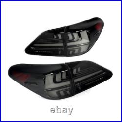LED Tail Lights for Lexus RX350 RX450 2010-2015 Clear Rear Lamps Pair Assembly