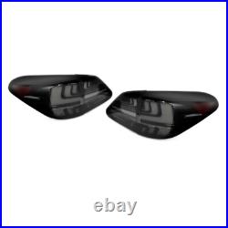 LED Tail Lights for Lexus RX350 RX450 2010-2015 Clear Rear Lamps Pair Assembly