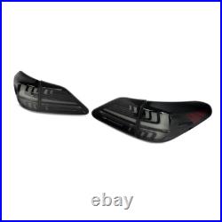 LED Tail Lights for Lexus RX350 RX450 2010-2015 Clear Rear Lamps Pair Assembly