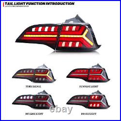 LED Tail Lights for Tesla Model 3 Model Y 2017-2022 Red Indicator Rear Lamps