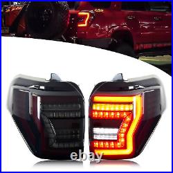 LED Tail Lights for Toyota 4Runner 2010-2024 Animation Sequential Rear Lamps