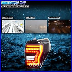 LED Tail Lights for Toyota 4Runner 2010-2024 Animation Sequential Rear Lamps