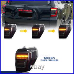 LED Tail Lights for Toyota 4Runner 2010-2024 Animation Sequential Rear Lamps