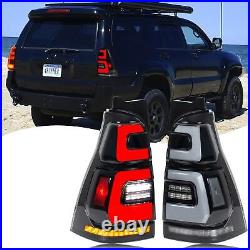 LED Tail Lights for Toyota 4Runner 4th GEN 03-09 Sequential Animation Rear Lamps