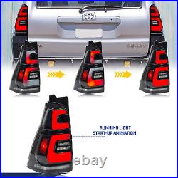 LED Tail Lights for Toyota 4Runner 4th GEN 03-09 Sequential Animation Rear Lamps