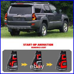 LED Tail Lights for Toyota 4Runner 4th GEN 03-09 Sequential Animation Rear Lamps