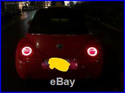 LED Tail Rear Lights WithSequential Indicators For 98-05 VW Volkswagen NEW BEETLE