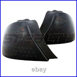 LED Taillight for 2001-2003 Honda Civic Coupe Black/Smoke