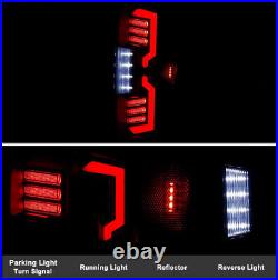 LED Tube Tail Lights For 2002-2006 Dodge Ram 1500 2500 3500 Smoke Brake Lamps