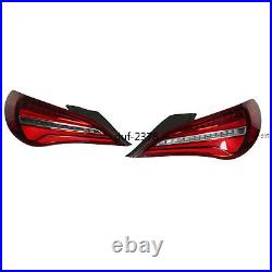 LED Turn Signal Rear Red Tail Lights Assembly For Mercedes Benz CLA 2014-2019