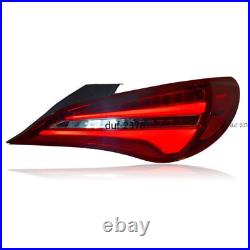 LED Turn Signal Rear Red Tail Lights Assembly For Mercedes Benz CLA 2014-2019