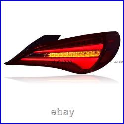 LED Turn Signal Rear Red Tail Lights Assembly For Mercedes Benz CLA 2014-2019