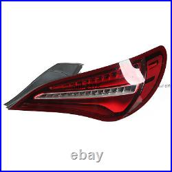 LED Turn Signal Rear Red Tail Lights Assembly For Mercedes Benz CLA 2014-2019