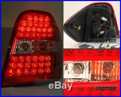 LED style 2006-2011 Mercedes-Benz W164 ML-Class Red Clear LED Tail Lights Pair