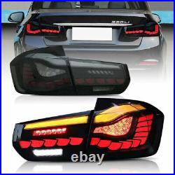 LH+RH LED Tail Lights For 2013-2018 BMW 3-Series F30 F35 F80 Sedan Rear Lights