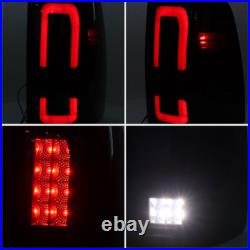 LH+RH Side LED Tail Lights Smoke Black Brake Lamps For 2009-2018 Dodge Ram 1500 LH+RH Side LED Tail Lights Smoke Black Brake Lamps For 2009-2018 Dodge Ram 1500