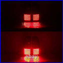 LH+RH Smoked LED Tail Light Lamp For Toyota Land Cruiser Prado J90 J95 1995-2003