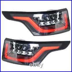 LR043974 LR043976 LED Tail Lights for 2014-2018 Range Rover Sport Left & Right