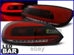 LTI LED Tail Lights for VW SCIROCCO 3 III 08-14 R-S CA LDVWC2 XINO CA