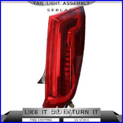 Left+Right For 2013-2017 Cadillac XTS LED Tail Lights Brake Lamps Replace 13-17