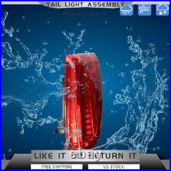 Left+Right For 2013-2017 Cadillac XTS LED Tail Lights Brake Lamps Replace 13-17