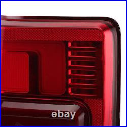 Left&Right LED Tail Light WithBlind Spot For Ford F250 2020-2022 Driver&Passenger
