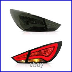 Left & Right Side LED Tail Lights For Hyundai Sonata 2011-14 Rear Lamps Assembly