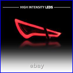 Left & Right Side LED Tail Lights For Hyundai Sonata 2011-14 Rear Lamps Assembly
