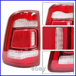 Left Tail Lights Brake Lamps Fit For 2019-2022 Dodge RAM 1500 LED withBlind Spot