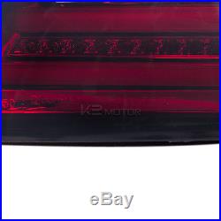 Lexus 2006-2008 IS250 IS350 Red Smoke Lens LED Rear Tail Brake Lights Pair
