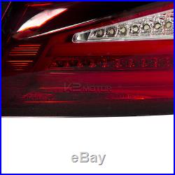 Lexus 2006-2008 IS250 IS350 Red Tint Lens LED Rear Tail Brake Lights Pair