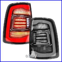 Light Smoked Tail Lights for 2009-2018 Dodge Ram 1500 2500 3500 LED Rear Lights
