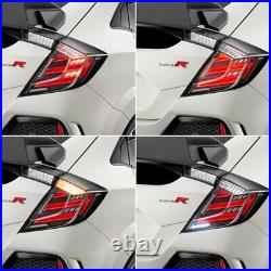 MUGEN Style Clear LED Tail lights For 2016-2021 Honda Civic FK7 TYPE R FK8