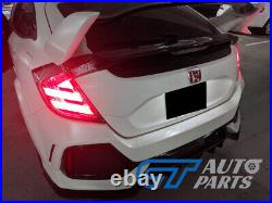 MUGEN Style Clear LED Tail lights For 2016-2021 Honda Civic FK7 TYPE R FK8