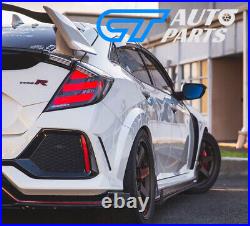 MUGEN Style Clear LED Tail lights For 2016-2021 Honda Civic FK7 TYPE R FK8