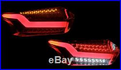 Mk3 Focus RS ST Rear LED Chrome Smoked Tinted Tail Lights Sequential Indicators