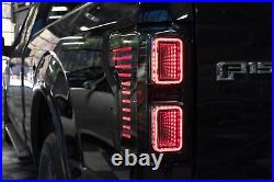 Morimoto LF431 Black/Smoke Fiber Optic LED Tail Lights For 2015-2020 Ford F-150