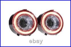 Morimoto XB LED Tail Lights Corvette C6 (05-13, Smoked Lens, Set) Set