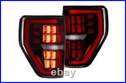 Morimoto XB LED Tail Lights Fits Ford F150 (09-14) (Pair / Red) LF720-CX-X