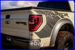 Morimoto XB LED Tail Lights Fits Ford F150 (09-14) (Pair / Red) LF720-CX-X